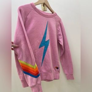 aviator nation pullover pink!